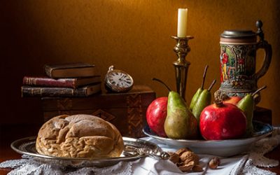 WWM December 2014 – Still Life (Renaissance  Vanitas Style)